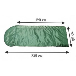 Армейский спальный мешок РУБЕЖ -20 (235 х 80) EXPERT